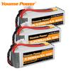 Акумулятор Lipo Youme 6S 22.2V 3300mAh 4000mAh 4500mAh 5200mAh 6200mAh 6500mAh 60C XT60 T Deans XT90 EC5 для RC Автомобіля Літака Гелікоптера Запчастини