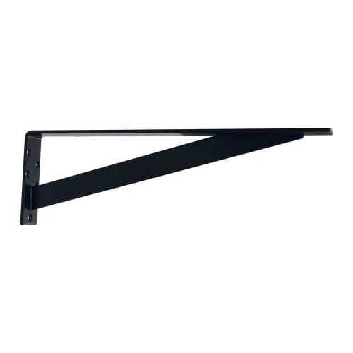 

FIRST PRO Mizukami Slim Counter Shelf Bracket, 400 x 130 x 38 mm, Matte Black