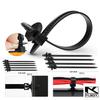 kkjoy 620Pcs Auto Rivet Clips Bumper Door Fender Fasteners suit for most vehicles