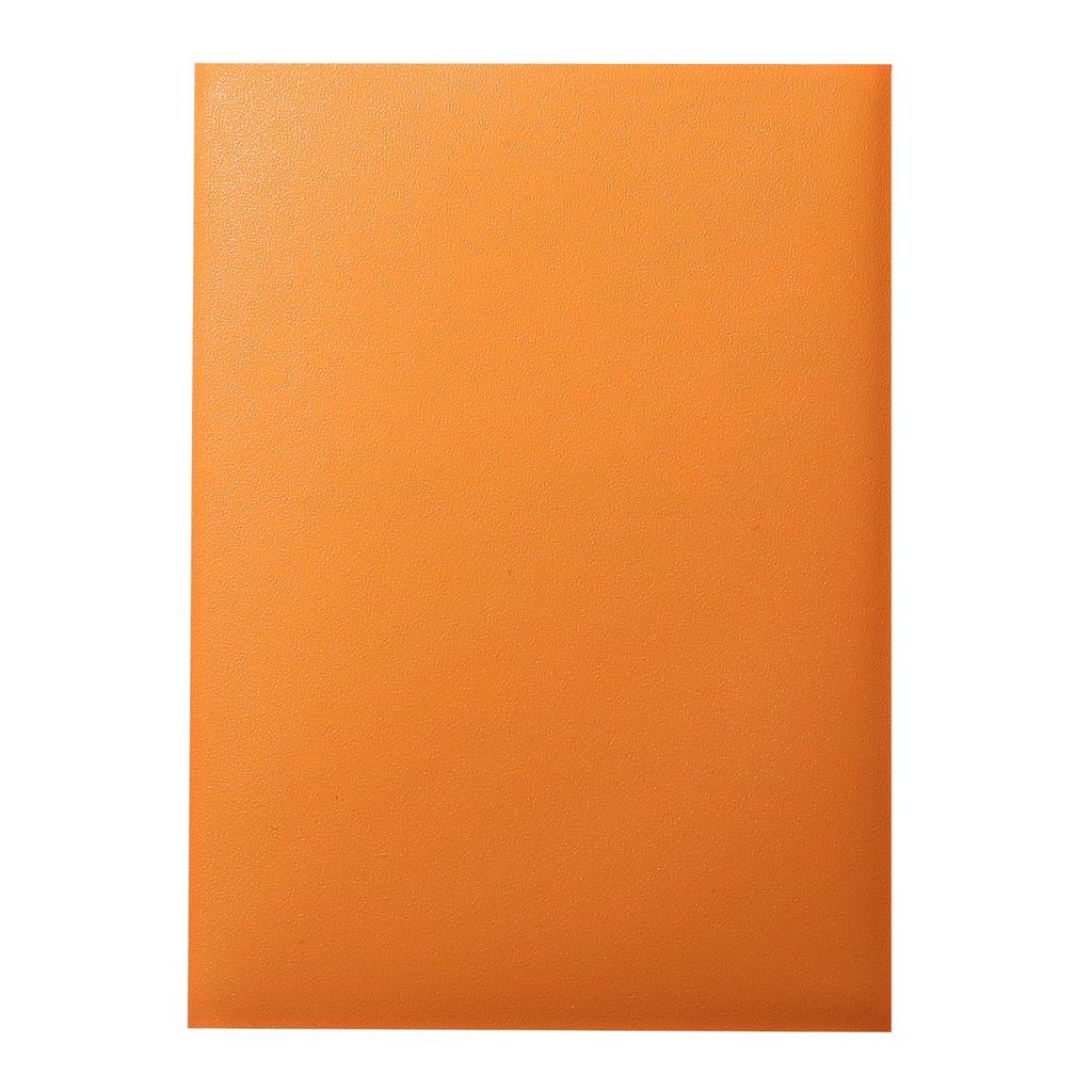 JINSELF sheets No Samurai Sleeve 2 Embossed Colored Color Card Sleeve Card Game Sleeve Character Trading Card 66 x 91mm Orange [150 × Slight] (Fine /
