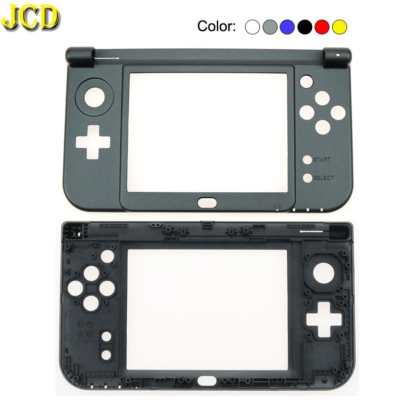 JCD 2015 New Verison For Nintend New 3DS XL LL Replacement Hinge Part C Face Bottom Middle Shell Housing Case