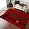 Rock Music Floor Mat Soft Thickened Absorbent Non-Slip Bedroom Living Room Door Mat Home Decor Flannel Rugs