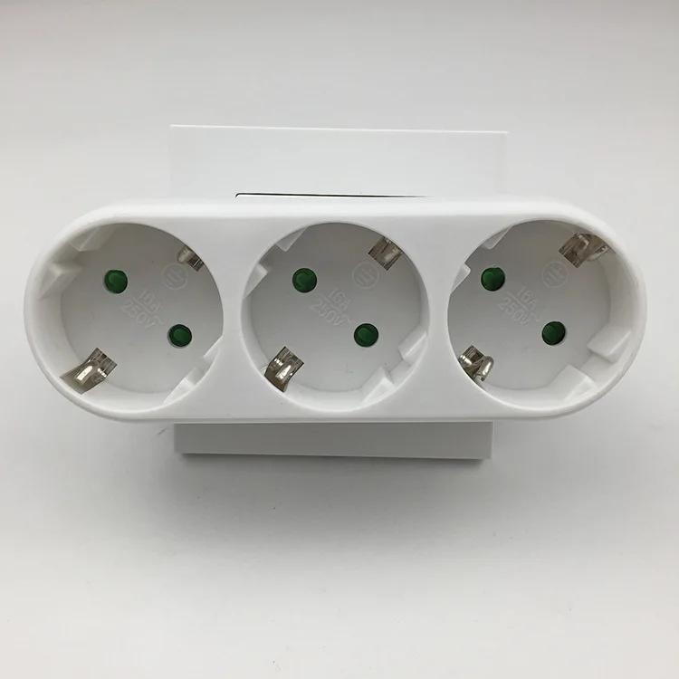 Priză EU 1/2/3/4 Ieșiri Adaptor Standard European Extensie Priză de Alimentare Convertor AC Adaptor Birou Acasă Încărcător de Perete