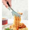 [3 Stück Robuste Silikonzangen] 3 Stück Robuste Silikon-Küchenzangen mit Edelstahlgriffen | Mehrzweck-Koch-, Grill-, Pasta- & BBQ-Zangen