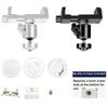 With 1/4 Screw 360° Rotation Mini Camera Holder Adjustable Clip Fixation Smart Camera Mount No Punching Monitor Bed Bracket