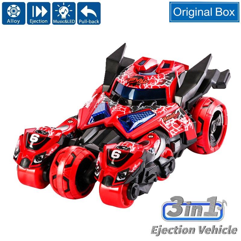 

Kids Alloy Pull Back Car Toys 1:32 Catapult Car Ejector Diecast Model Sound Light Collection Vehicles Motorcycle For Children