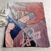 anime O-One Room TA-A Throw Warm Soft Flannel Blanket, Multi-use for Sofa Bed Camping Travel Nap