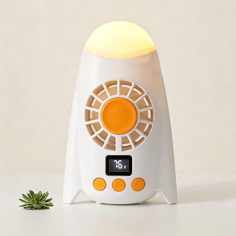 

USB Rechargeable Portable Fan for Dorms & Home - Compact, Strong Wind Power Color Box 9.5*7*16CM