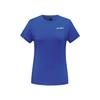 YONEX 259Tr008F Blue/Teal Blue Women'S Basic Logo Design Short Sleeve T-Shirt