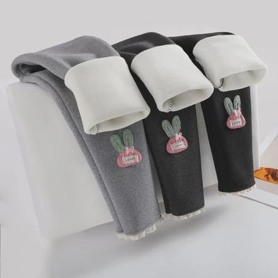 Leggings de Lã de Inverno para Meninas: Calças quentes e estilosas de uma peça para outono e inverno