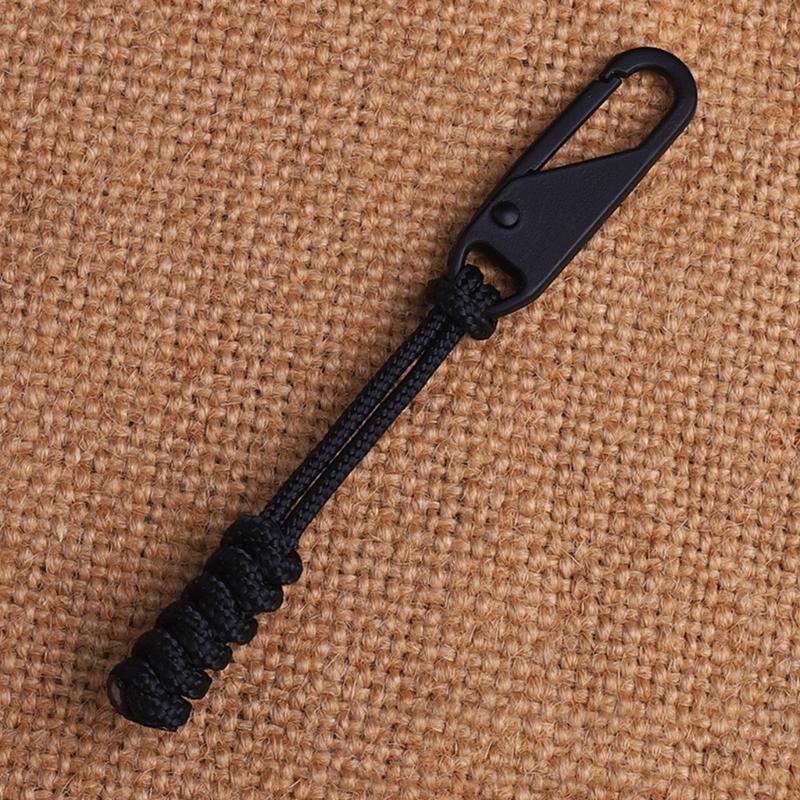 5lots Colorful Detachable Zippers Sliders Cord Outdoor Bag Zippers Pull Head for Outdoor Backpacks Use