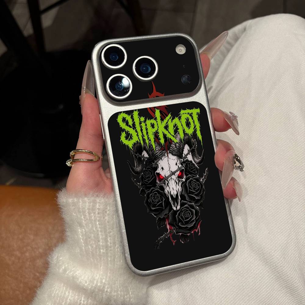 Slipknot Band Anti-Scratch Back Decal Protective Wrap Skin For IPhone 17 Pro 17 Pro Max