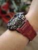 Suitable for Casio G-Shock GWG-B1000 watch band replacement, cheap G-Shock standard strap, gift for men (Red)