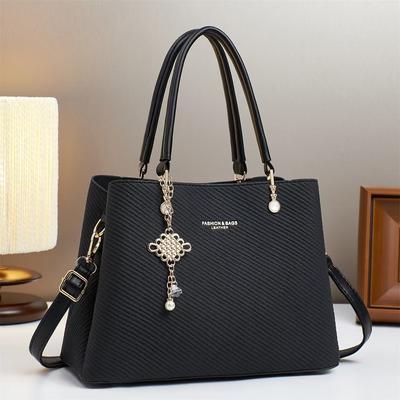 New Multi-layer Large Capacity Handbag High Appearance Level Fashion Shoulder Bag Multi-layer Large Capacity Crossbody Bag