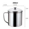 With Handle Stainless steel Cup 1pc Water Coffee Tea Camping Drinking Mug