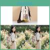 Gudaobell Ethnic Embroidery Canvas Backpack With Padded Compartments For Daily Use