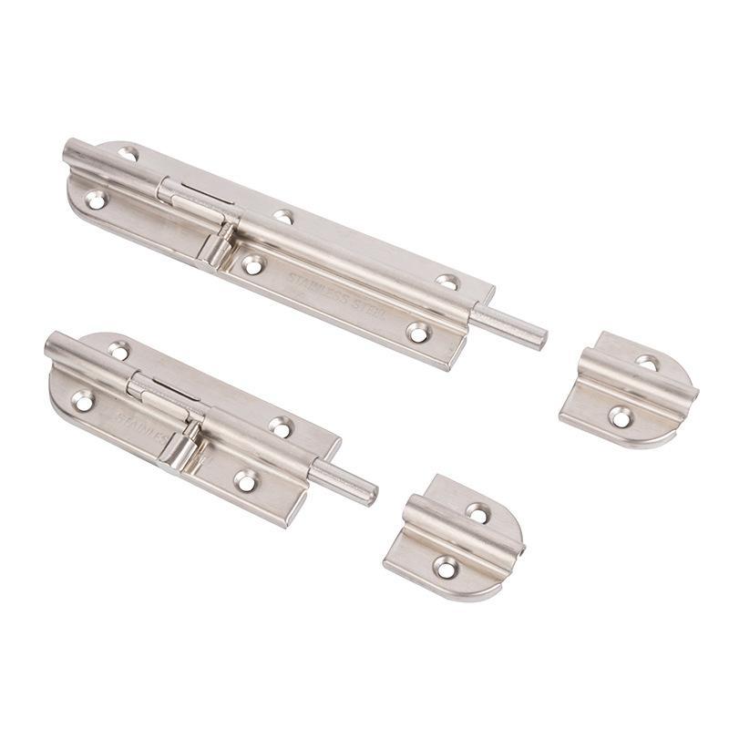 Stainless Steel Heavy Duty Door Security Lock Buckle Thickened Anti-Pry Window Latch for Childproofing Home Bedroom Window Door