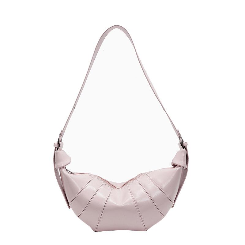 Niche horn bag women's new spring and summer fashion retro versatile underarm shoulder messenger bag