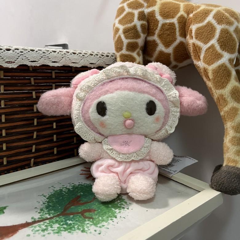 Plyšová hračka Sanrio Cinnamoroll s krátkým vlasem pro dekoraci dětského pokoje a jako dárek