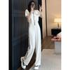 Goddess-style Casual Suit for Women, Summer Fashion, Age-reducing Sweatshirt, Fashionable Two-piece Set