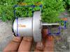 Miniature 530 DC Geared Motor, High Torque, Low Speed, Metal Gears, 6V-12V