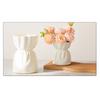 Modern Plastic Vases Decorative Bouquet Shape Flower Arrangement Container For Various Interior Styling Themes Decors