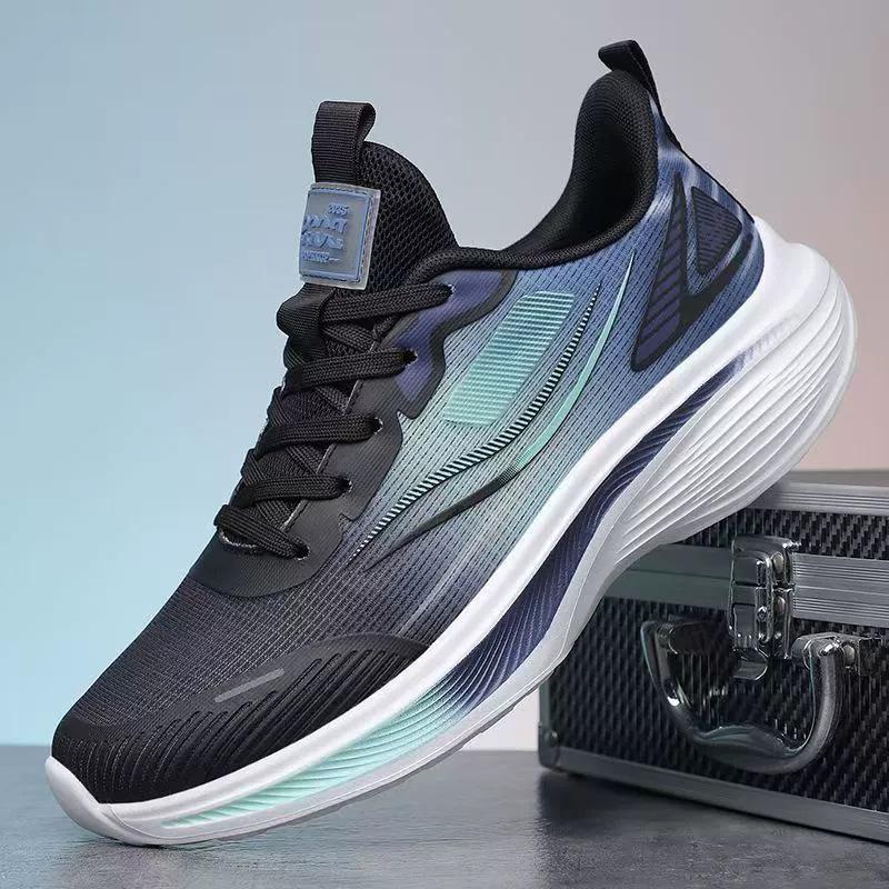 2026 Summer Men's Lightweight Mesh Sport Shoes: Breathable, Stylish Gradient Design