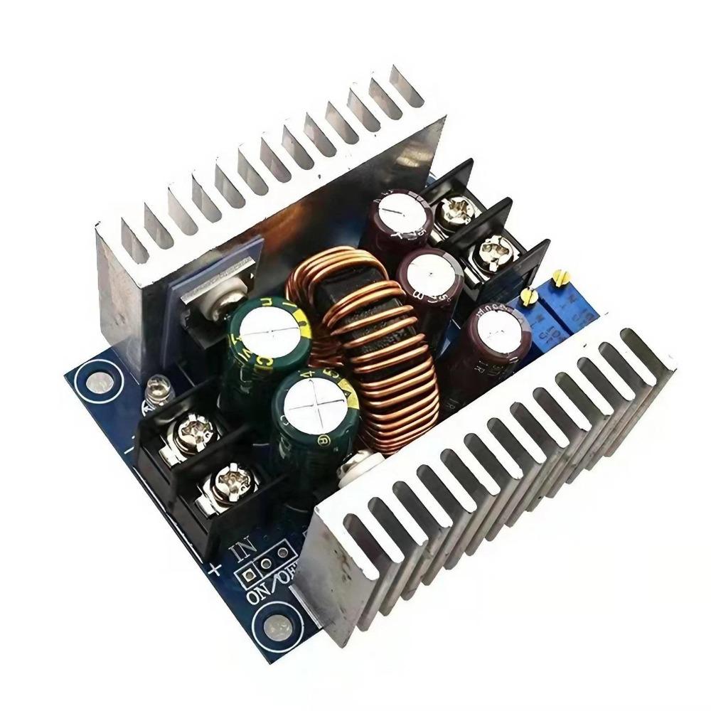 

300W 20A Adjustable Constant Current LED Driver Buck Converter for Commercial Home Lighting Charging Power Supply срібний