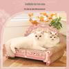 HOOPET Princess Cat Scratch Sofa Bed