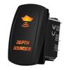 12V/24V Waterproof Backlit Marine Rocker Switch For Yacht Fishing Boat Sailboat Cruiser Navigation Anchor Lighting Fuel System Battery Switches5