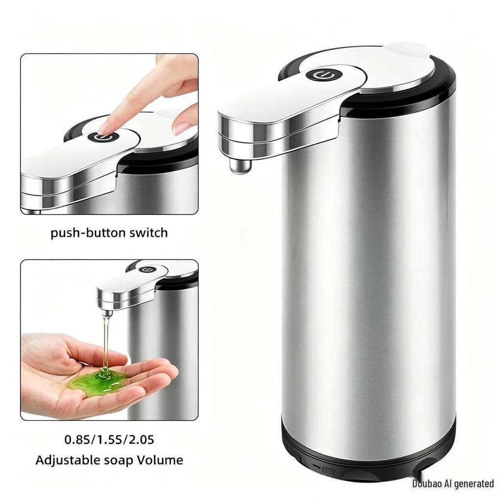 Automatic Stainless Steel Induction Soap Dispenser
