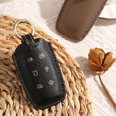 Customized Key Cover for Lawns Genesis Leather Key Case for High-end Cars Cross-border