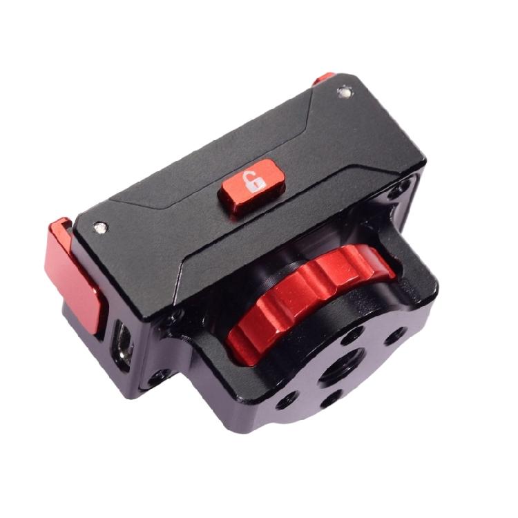 

Aluminum Alloy Magnetic Base Camera Mount With Rotation Lock Type C Charging Port For Sports Recording