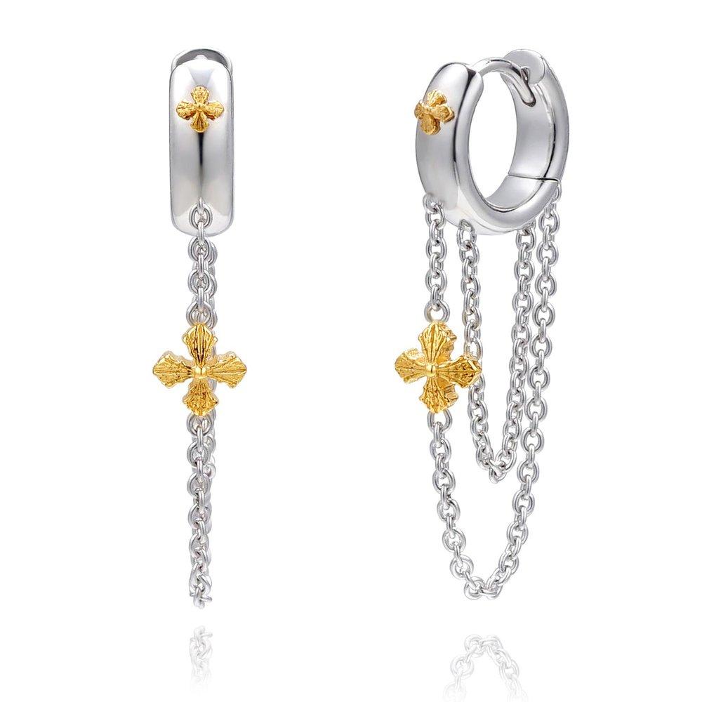 Epoch Drop Kjede Hoop Øredobber