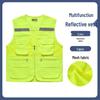 Reflective Mesh Breathable Safety Workwear for Food Delivery and Designated Drivers