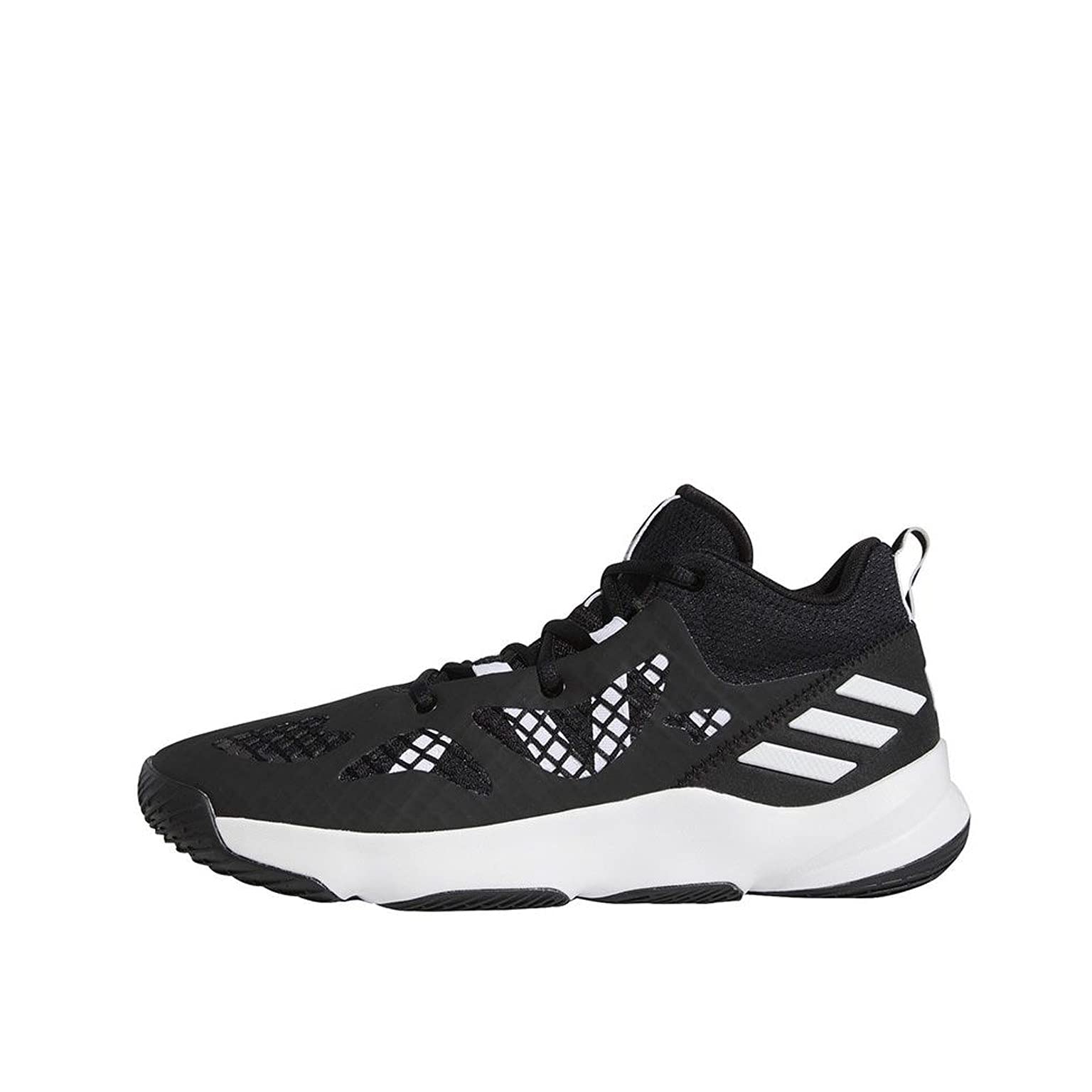 

Adidas Pro N3XT 2021 LEQ45 Basketball Core Metallic Size cm Shoes, Black/Footwear White/Silver (G58892), 25.5