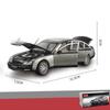 1/24 Scale Benz 62S Diecast Car Model Toy, Pull Back Toy Vehicle with Sound and Light for Kids Toddler Boys Girls Gift Collection