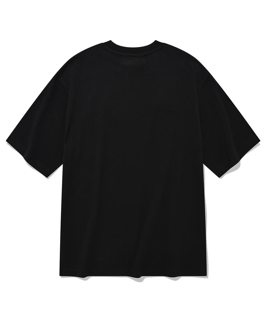 FALLETT [22Ss] Deuce Nero Short Sleeve T-Shirt Black