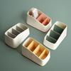 Multifunctional 4 Slot Remote Control Holder Multiple Colors Desktop Storage Box Organizer For TV Remote Stationery Home Hotel