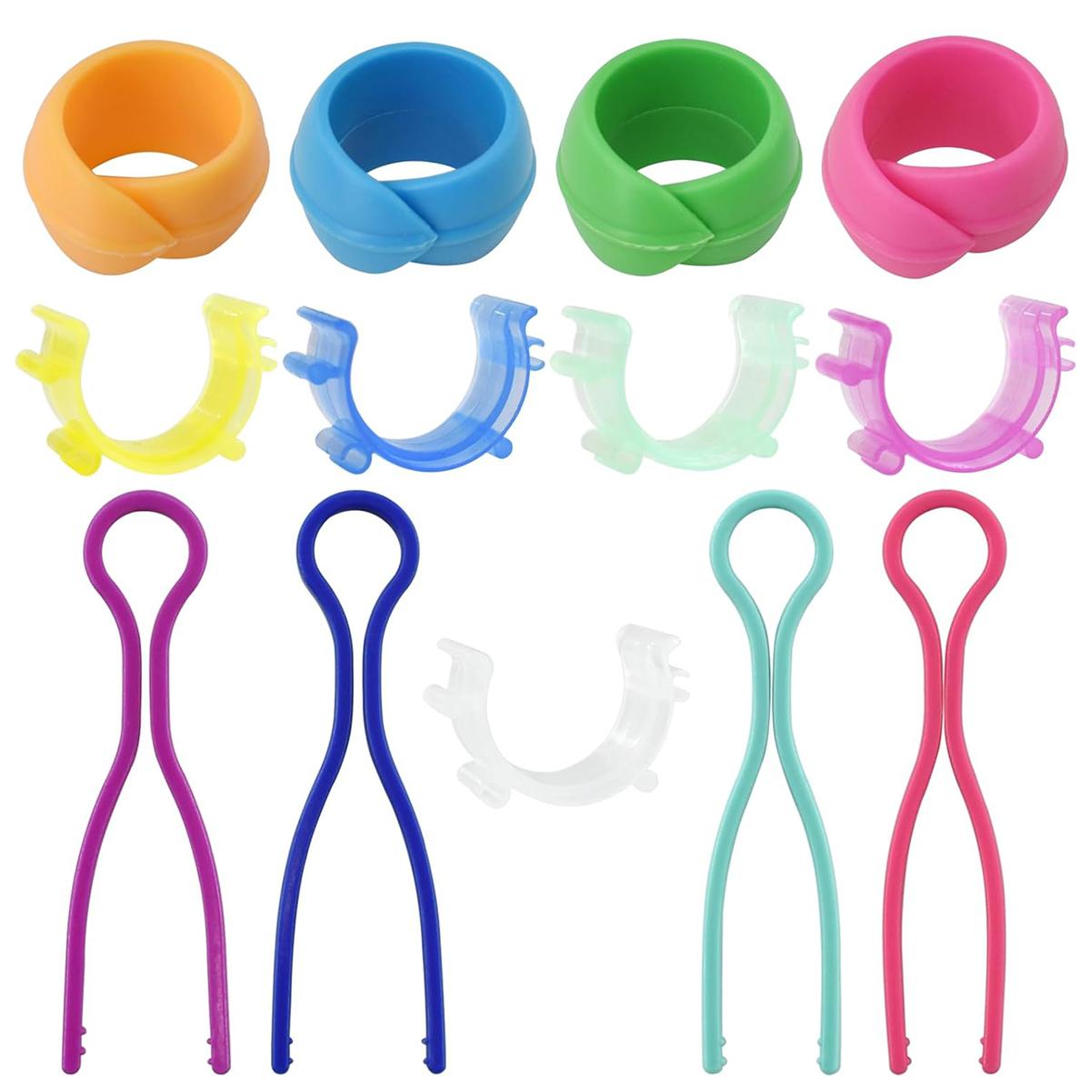 

13Pcs Bobbin Thread Buddies Set Sewing Thread Organizing Clips Bobbin Holders Thread Spools Savers for Embroidery Quilting Tools Random Color