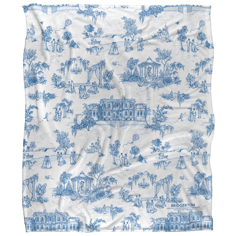 Bridgerton Around The Ton Toile Weiche Decke