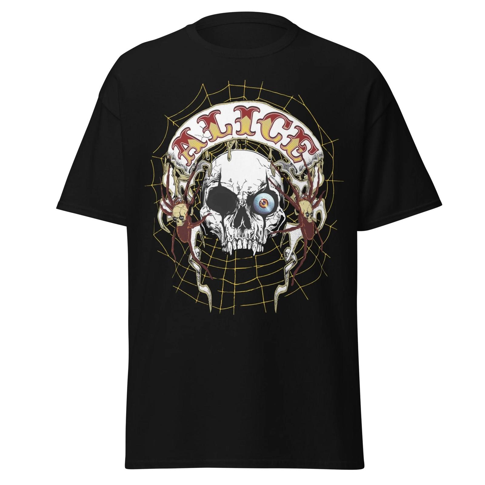 Alice Cooper One Eyed Skull Jumbo Print T Shirt M