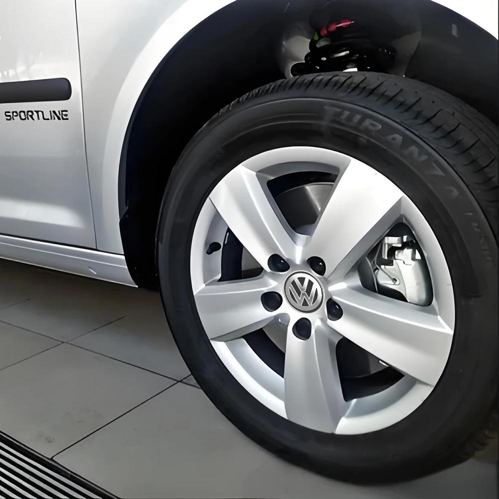 4pcs 55mm 65mm Car Wheel Center Caps Rim Hub Caps For Volkswagen VW Golf 4 5 6 Passat Jetta Beetle CC Bora Polo Touareg Tiguan EF1