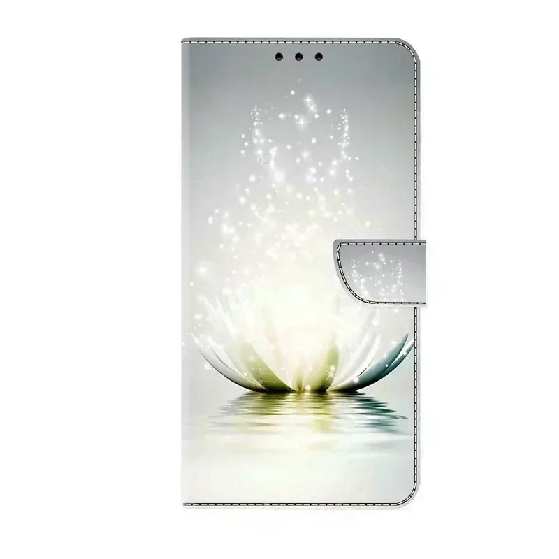 למארז Samsung S25 FE כיסוי ספר מתקפל עם דוגמה צבועה עבור Samsung Galaxy S 25 FE S25FE SM-S731B כיסויי טלפון Fundas