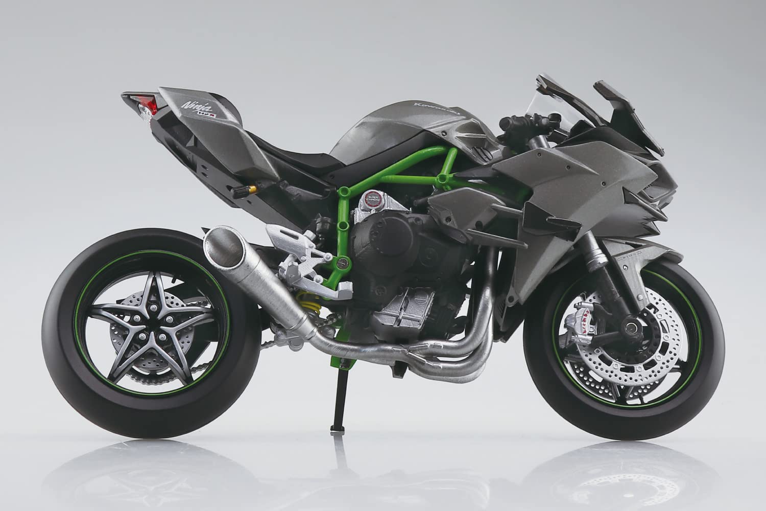 AOSHIMA Skynet 1/12 Completed Bike Kawasaki Ninja H2R '19