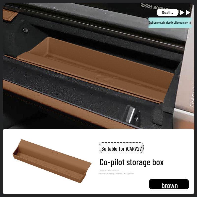 

Chery iCAR V27 Front Passenger Seat Storage Silicone Pad
