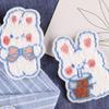 5 Pcs Cartoon Rabbits Embroidered Patches Iron On Patches Animal Repair Patches Sewing On Patches for Clothes Bag Jeans