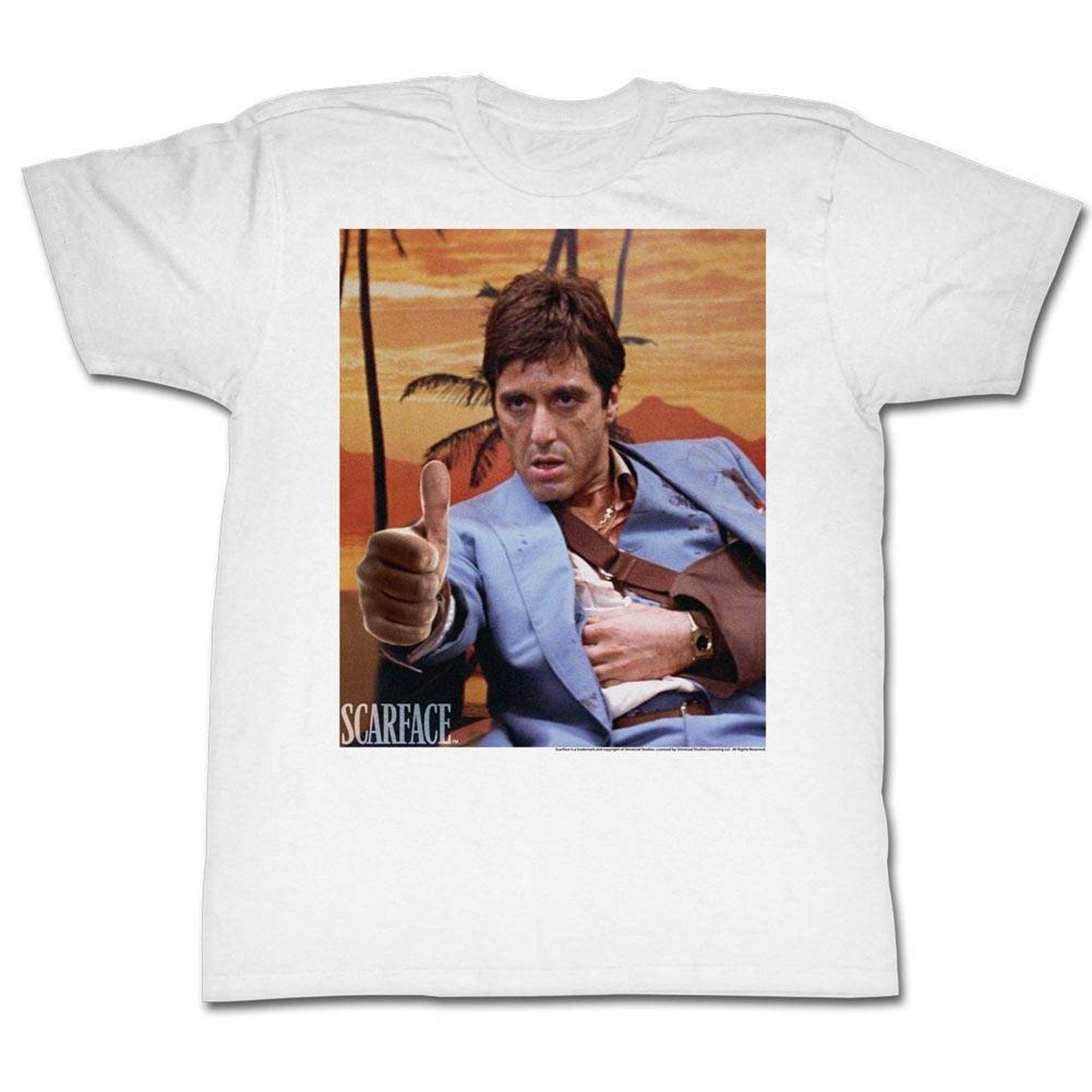 Scarface Thumbs & Ammo White T-Shirt S