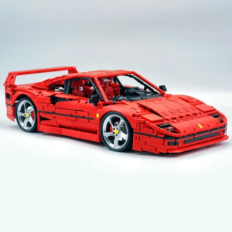4026PCS Technical LOX Edition F40  Assembly MOC 140629 Building Block Car Supercar Model Adult High Difficulty Racing Toys No box bagged
