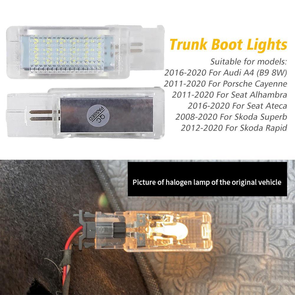 1x LED Luggage Compartment Trunk Boot Lights for VW Golf MK5 MK6 MK7 B6 B7 B8 CC Scirocco Touran T5